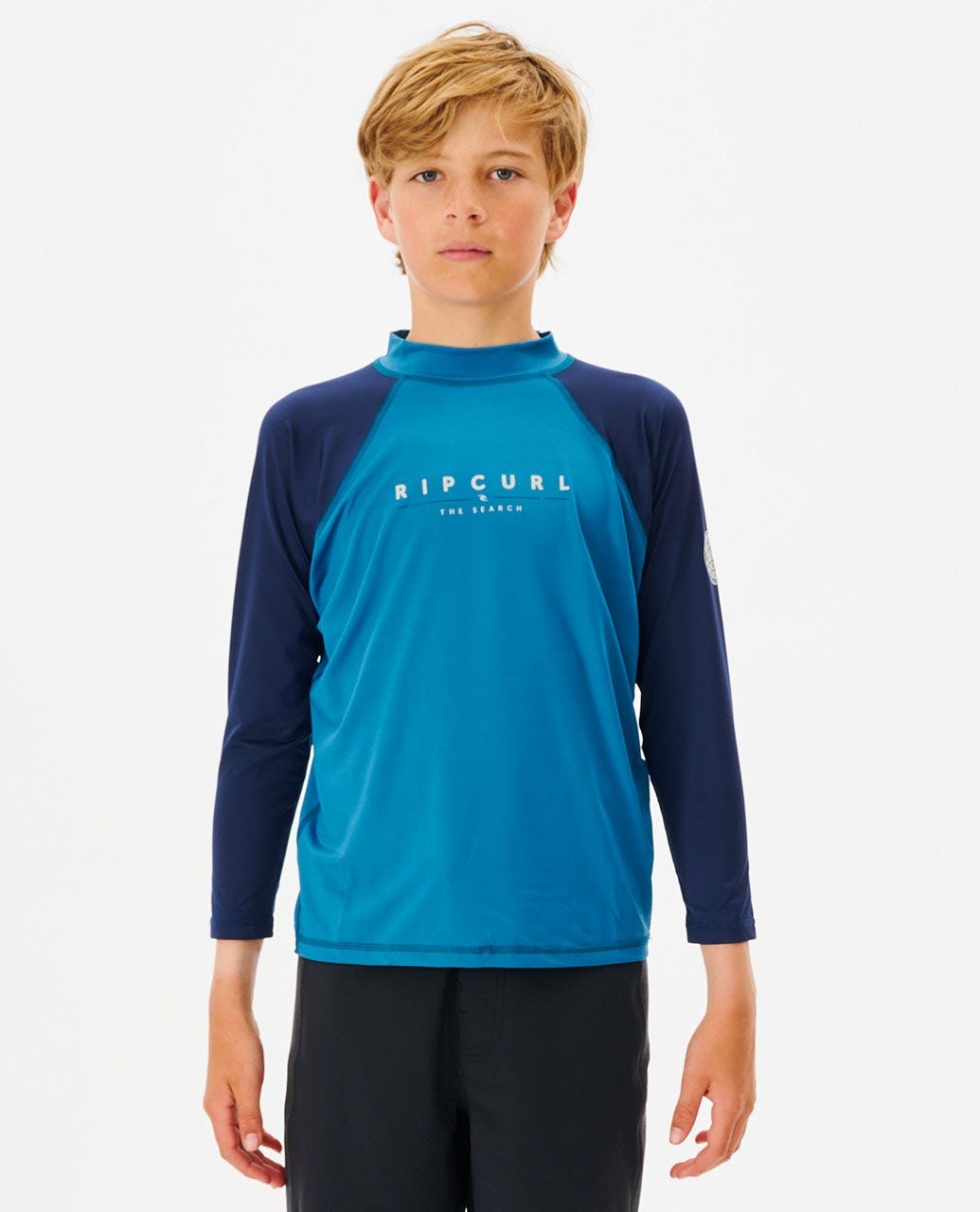Boys long sleeve rash guard top