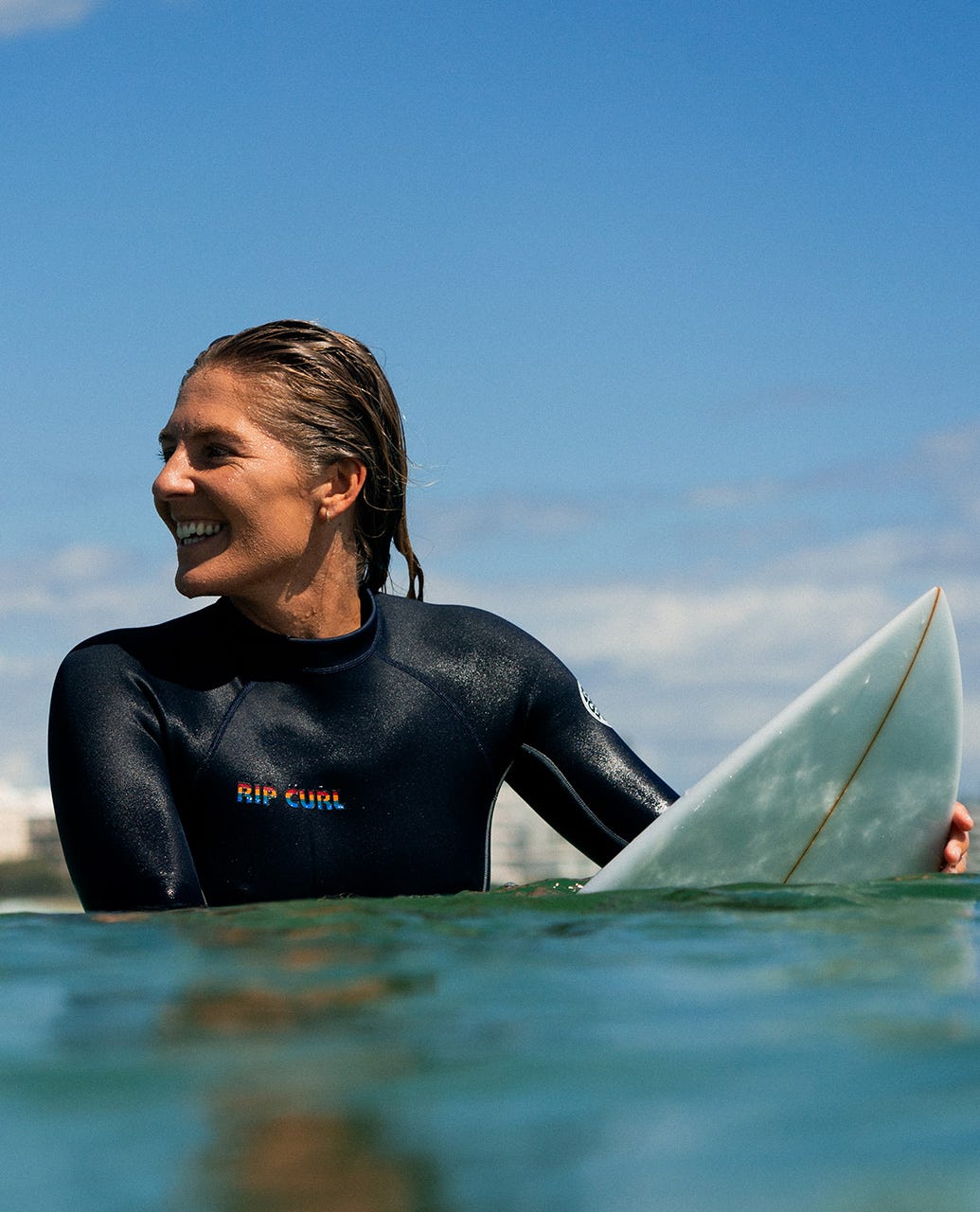 Combinaison Shorty Dawn Patrol Stephanie Gilmore à manches longues Zip Dos - Rip Curl - Modalova