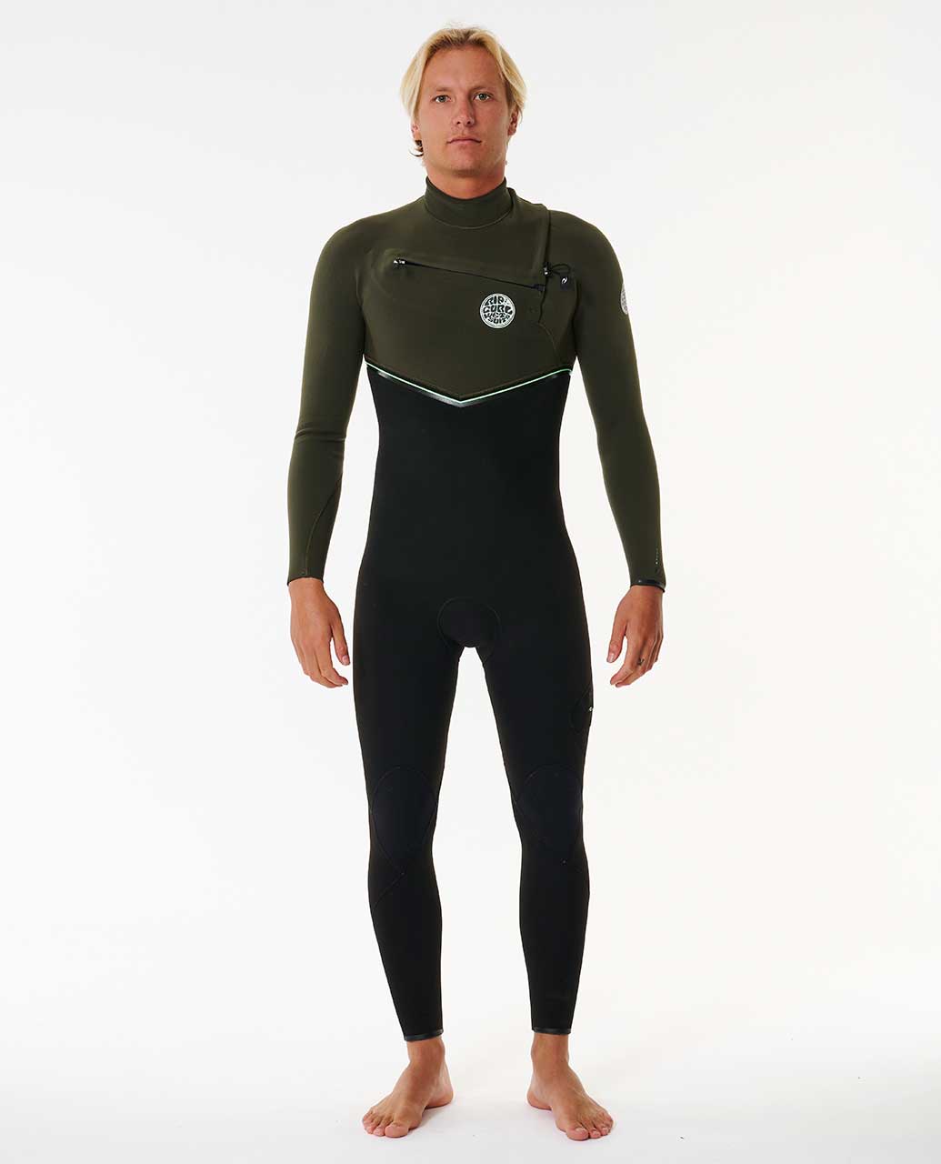 E7 E-Bomb 4/3 Chest Zip Fullsuit Wetsuit - Rip Curl