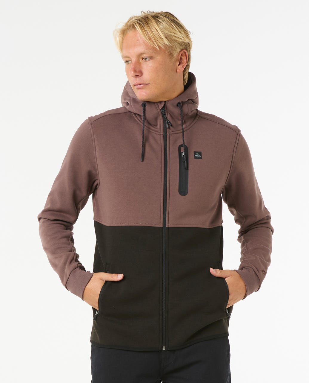Sweat zippé à capuche Departed Anti Series - Rip Curl - Modalova