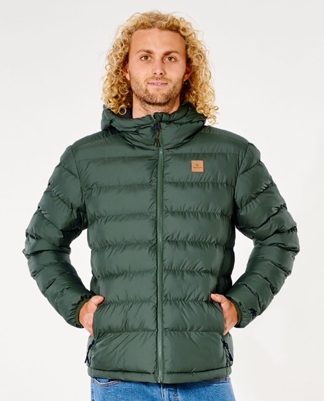 Rip curl anti series puffer jacket on sale