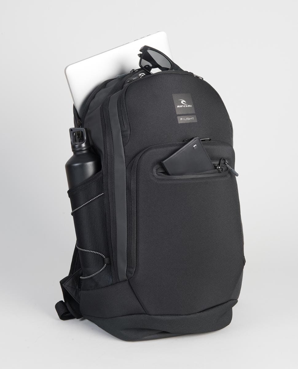 black backpack