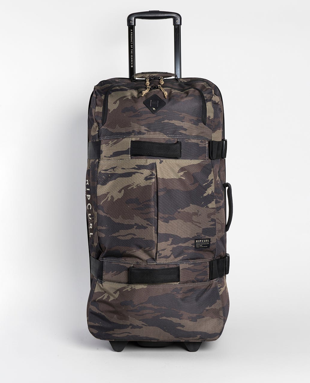 camouflage suitcase