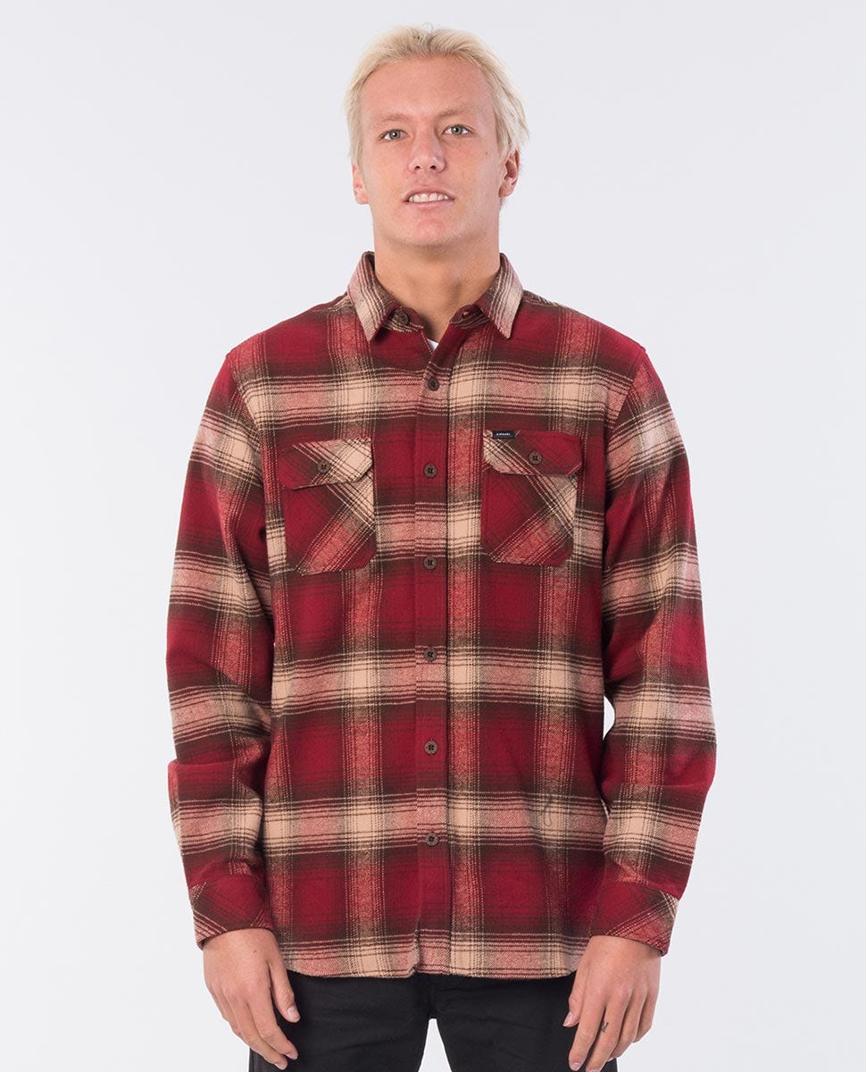 mens long sleeve plaid shirt