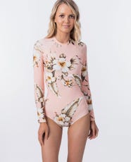 G-Bomb Long Sleeve One Piece Back Zip UV Surfsuit