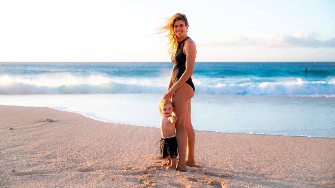 Riding the Wave of Motherhood with Rosy Hodge. - Rip Curl