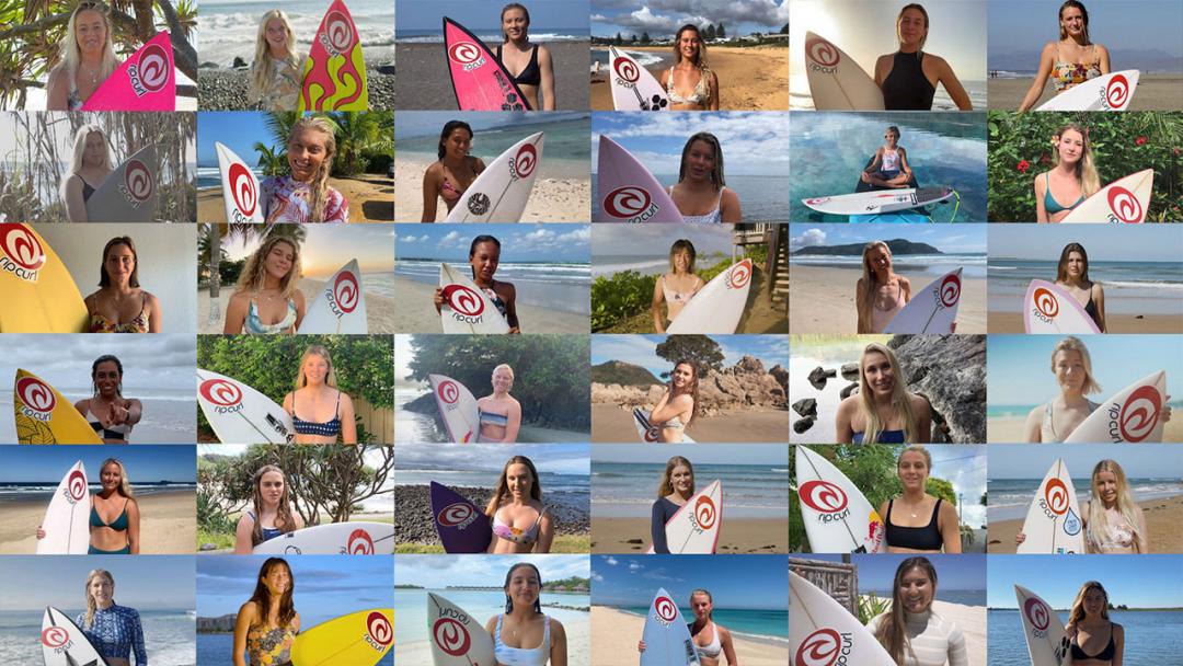 The Rip Curl Women’s Team Presents: Summer Looks Good On You. 