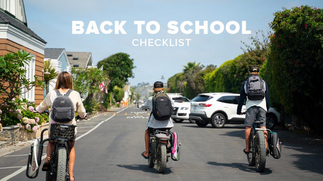 The Back to School Checklist