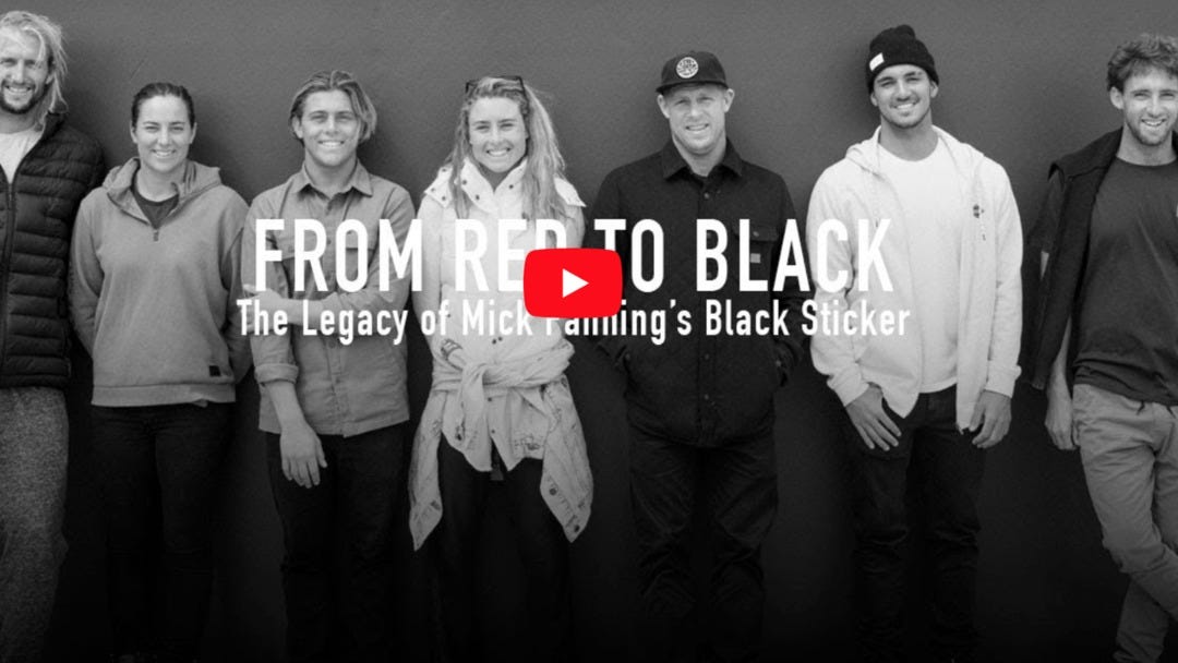 From Red To Black: The Legacy Of Mick Fanning’s Black Sticker