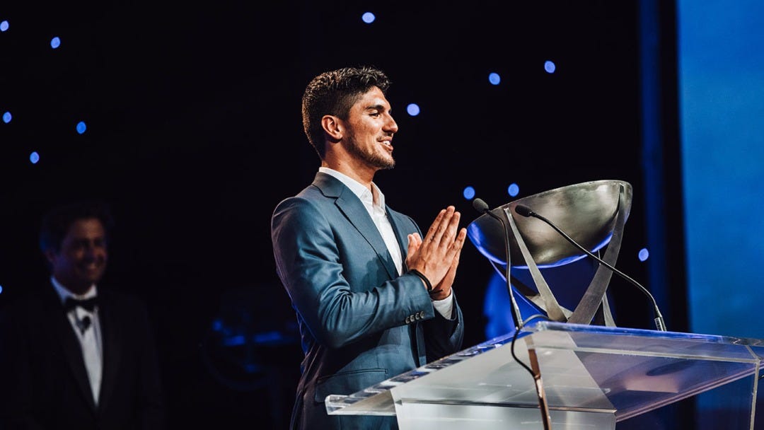 Gabriel Medina Takes Top Honours At The 2019 WSL Awards