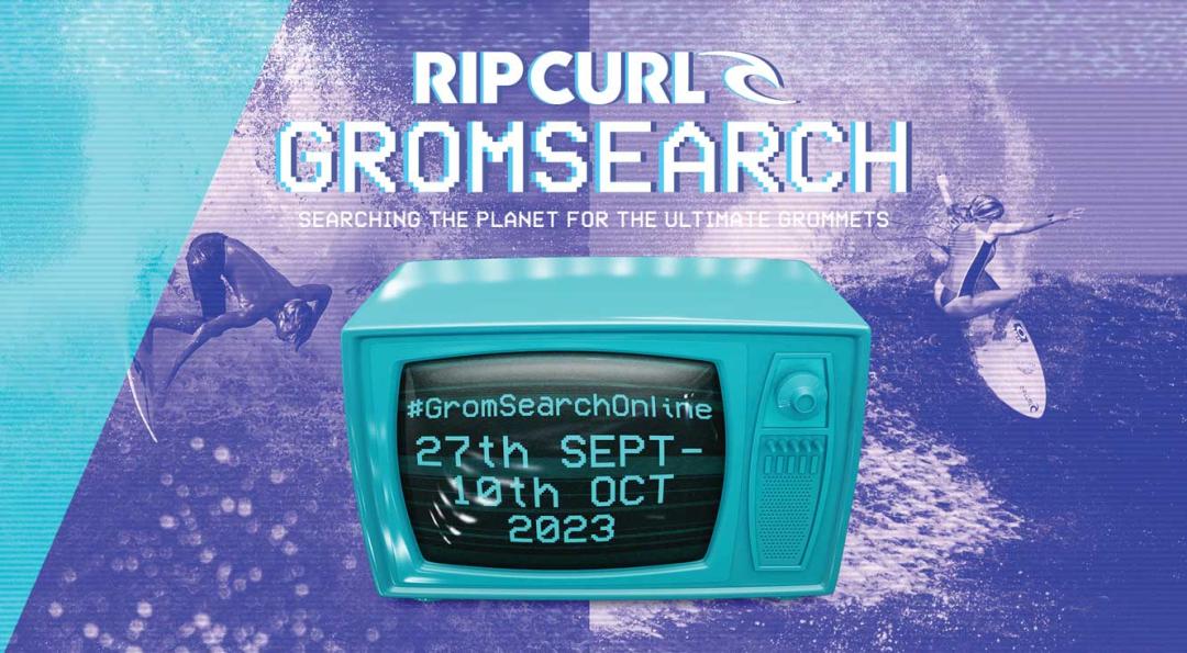 The Rip Curl #GromSearchOnline Competition Returns For 2023 in Australia and the United States.