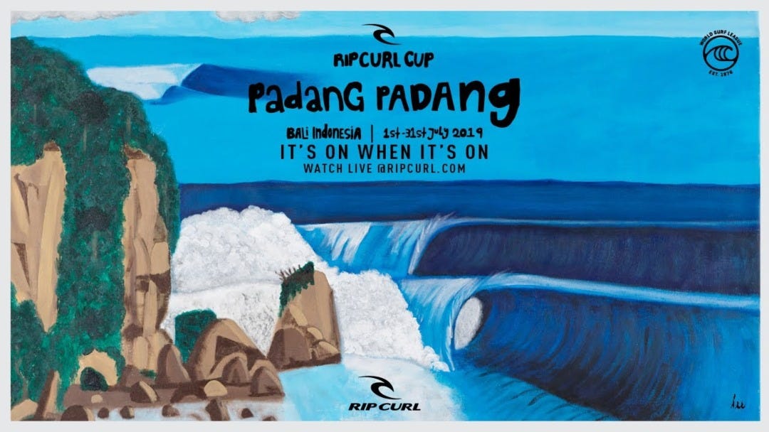 Countdown To Rip Curl Cup Begins, Mick Fanning Makes His Padang Padang Picks