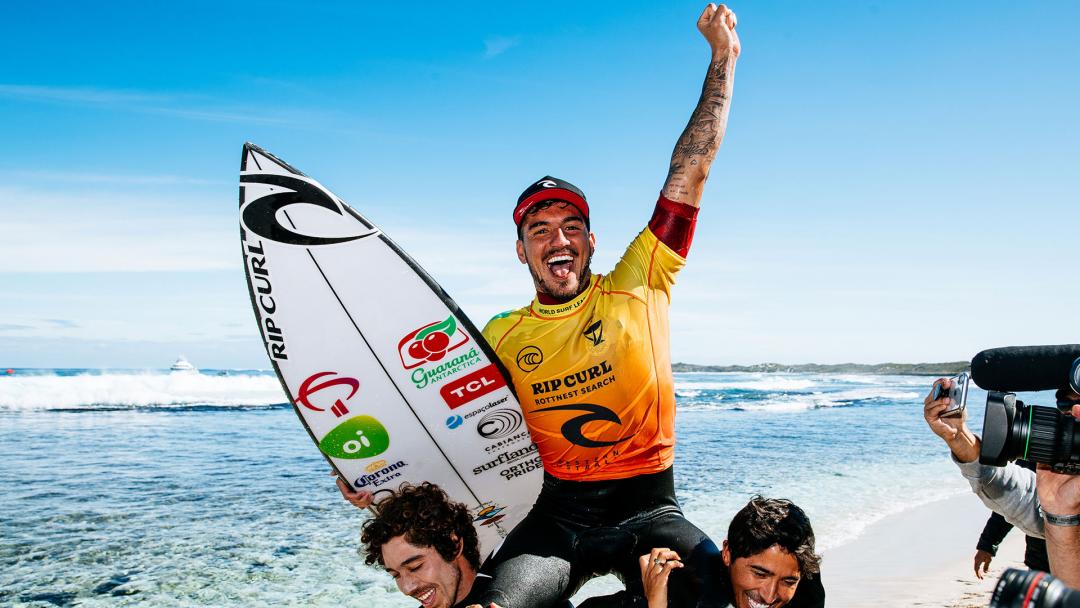 Gabriel Medina Secures His Spot In Historic Rip Curl Finals