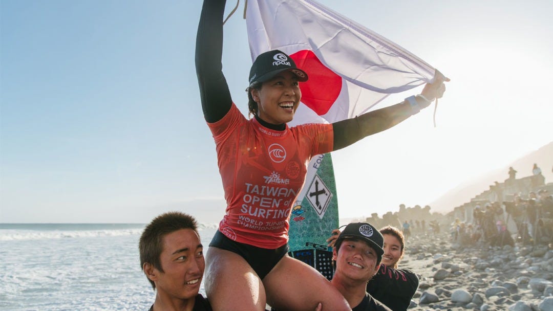 Amuro Tsuzuki is the 2019 WSL World Junior Champion