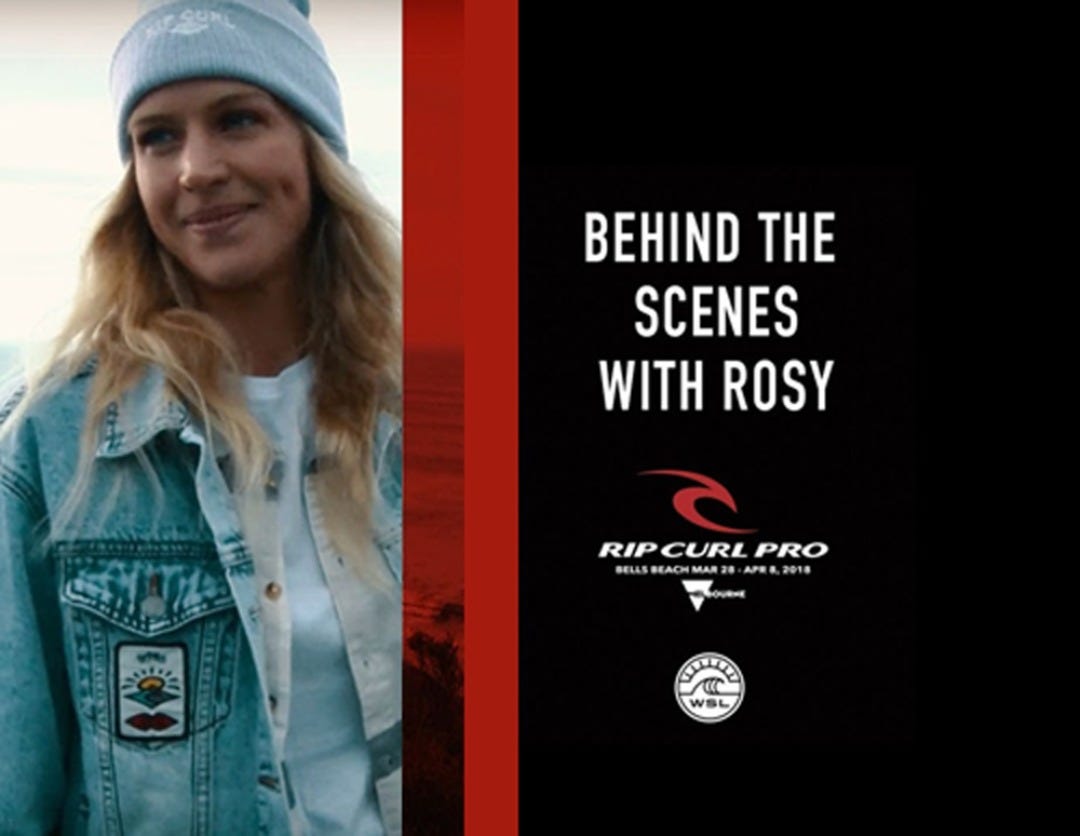 A Behind The Scenes Tour Of The Rip Curl Pro Bells Beach, With Rosy Hodge