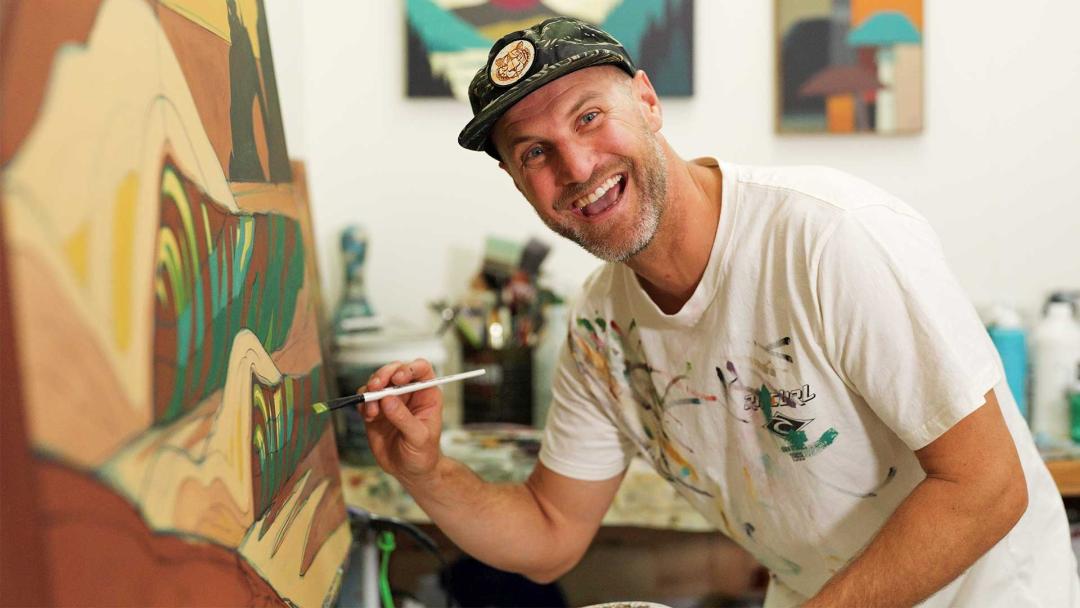 Rip Curl WSL Finals Artist Spotlight: Meet Erik Abel