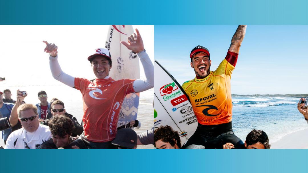 Gabriel Medina - Back to Back Rip Curl Search Wins in 2011 and 2021