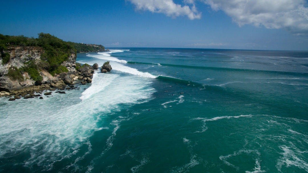 The Rip Curl Cup Padang Padang is On