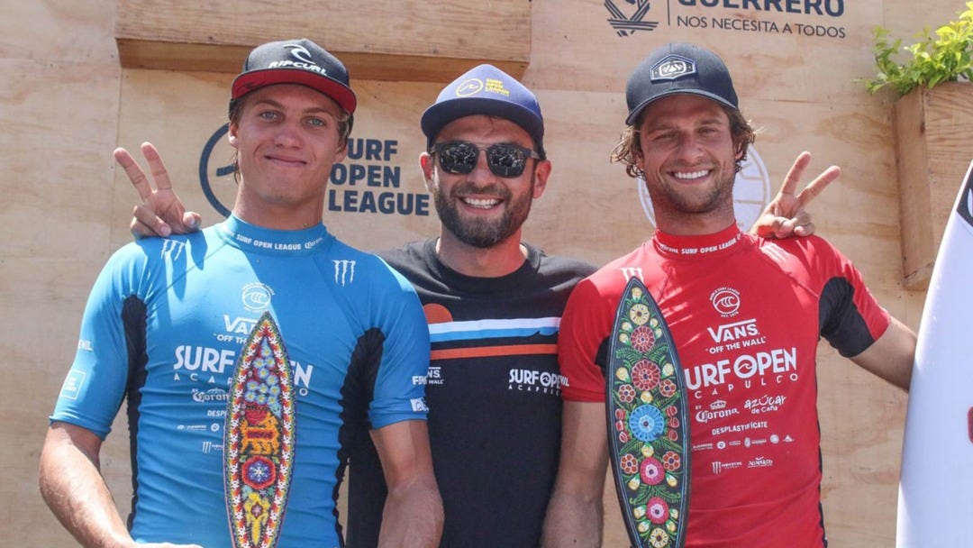 Luke Gordon Wins the WSL QS Acapulco 1000 in Playa Revolcadero