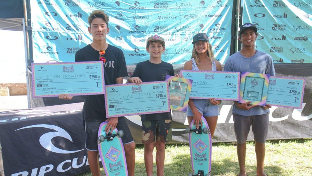 Kewalos Provides Record Breaking Conditions for Stop 2 of the 2019 Rip Curl Gromsearch