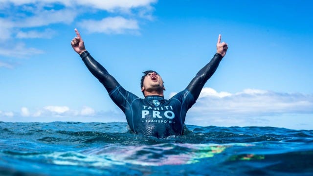 Gabriel Medina Wins The 2018 Tahiti Pro Teahupo’o, Owen Wright Places Second