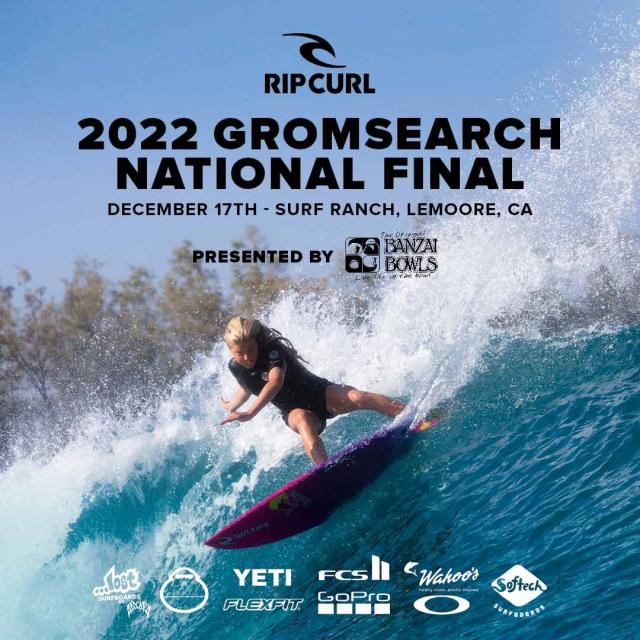 Race To The Surf Ranch Culminates With Rip Curl GromSearch National Final