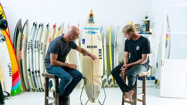 Mick Fanning And DHD Surfboards. From Then, To Now…