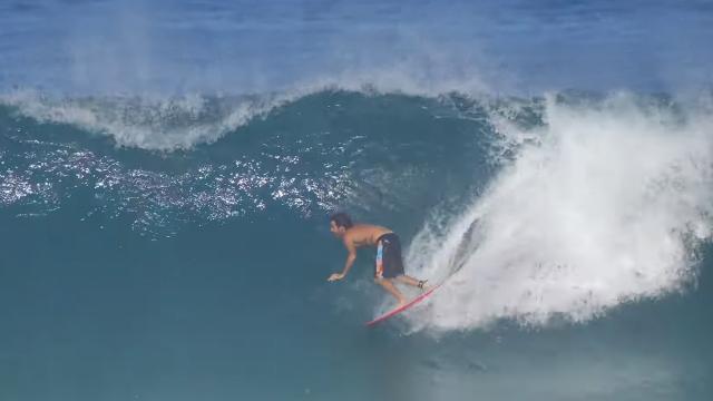 Mason & Team Rip Curl Ring in Winter on the North Shore