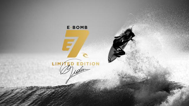 Limited Edition Rip Curl E-Bomb E7. Made By Rip Curl World Champions Mick Fanning, Tyler Wright And Gabriel Medina