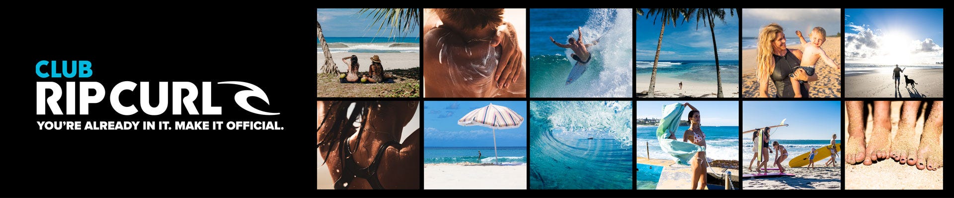 Club Rip Curl. Earn points every time you shop and surf.