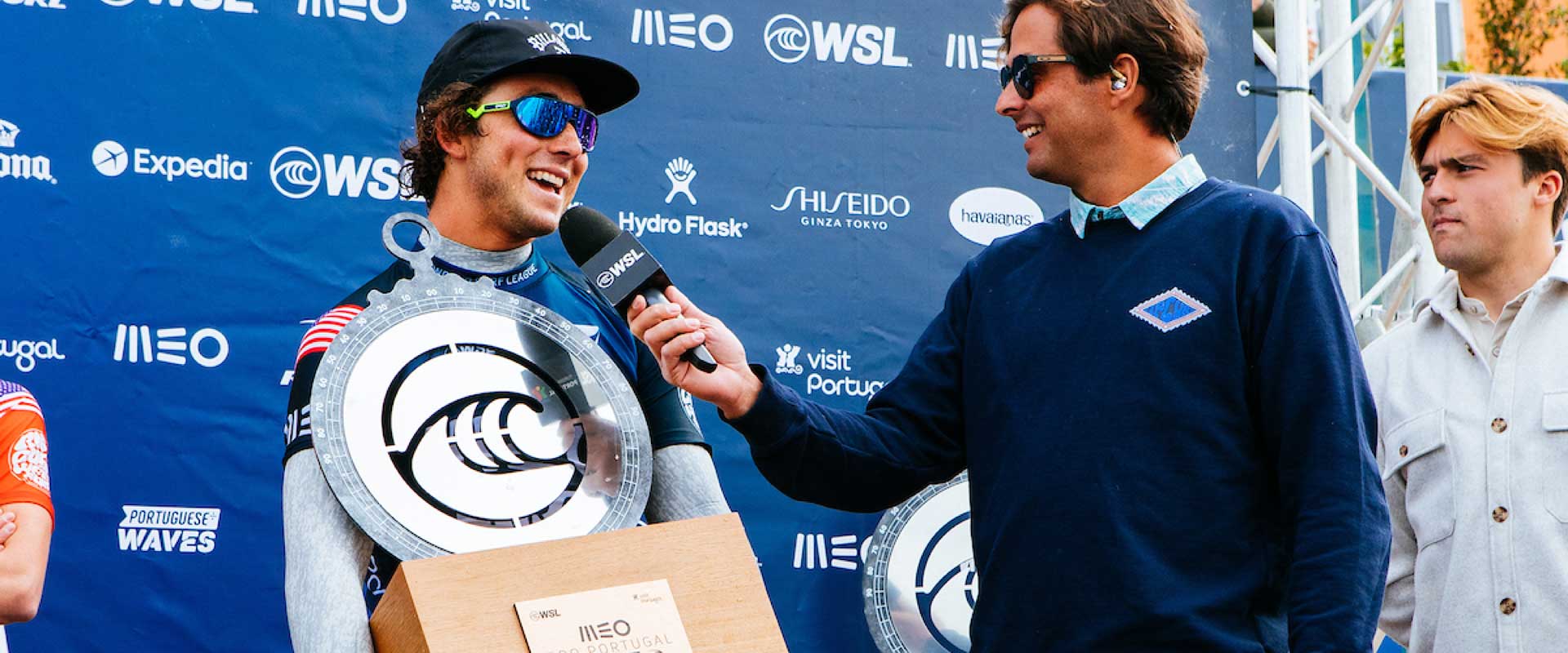 Grifin Colapinto, winner of the MEO Portugal Pro 2021