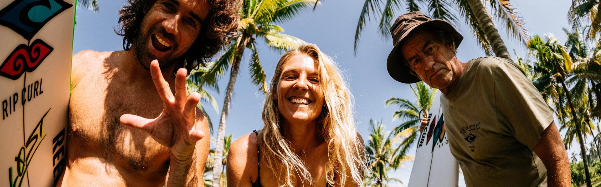 Image of Rip Curl crew in the Mentawais