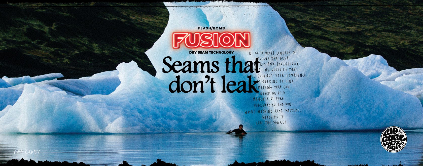 Flashbomb Fusion Wetsuit. Seams That Don't Leak