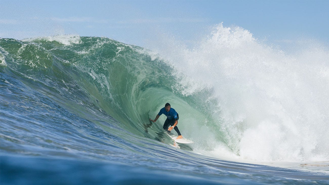 Crosby Colapinto getting barrelled