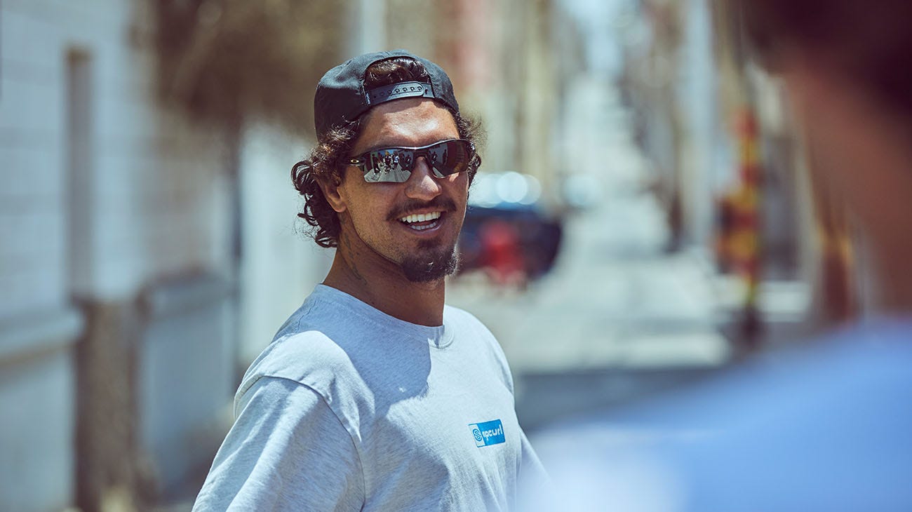 Portrait shot of Gabriel Medina