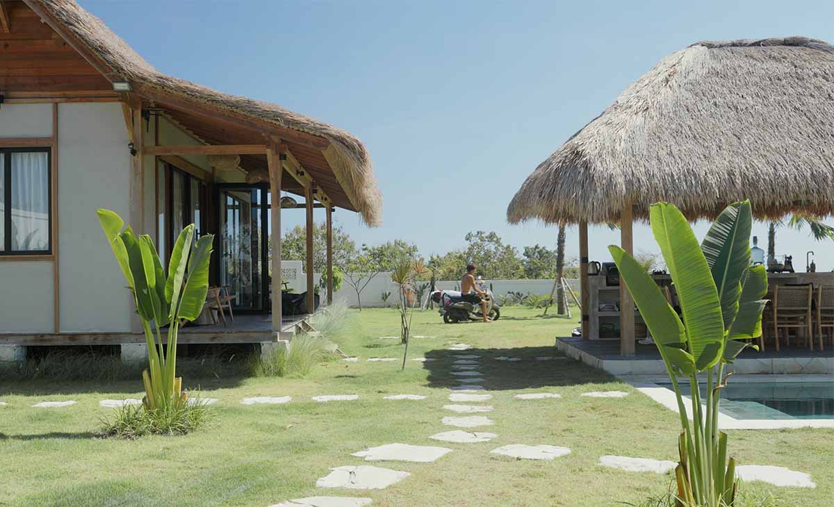 A vila in Sumatra Indonesia