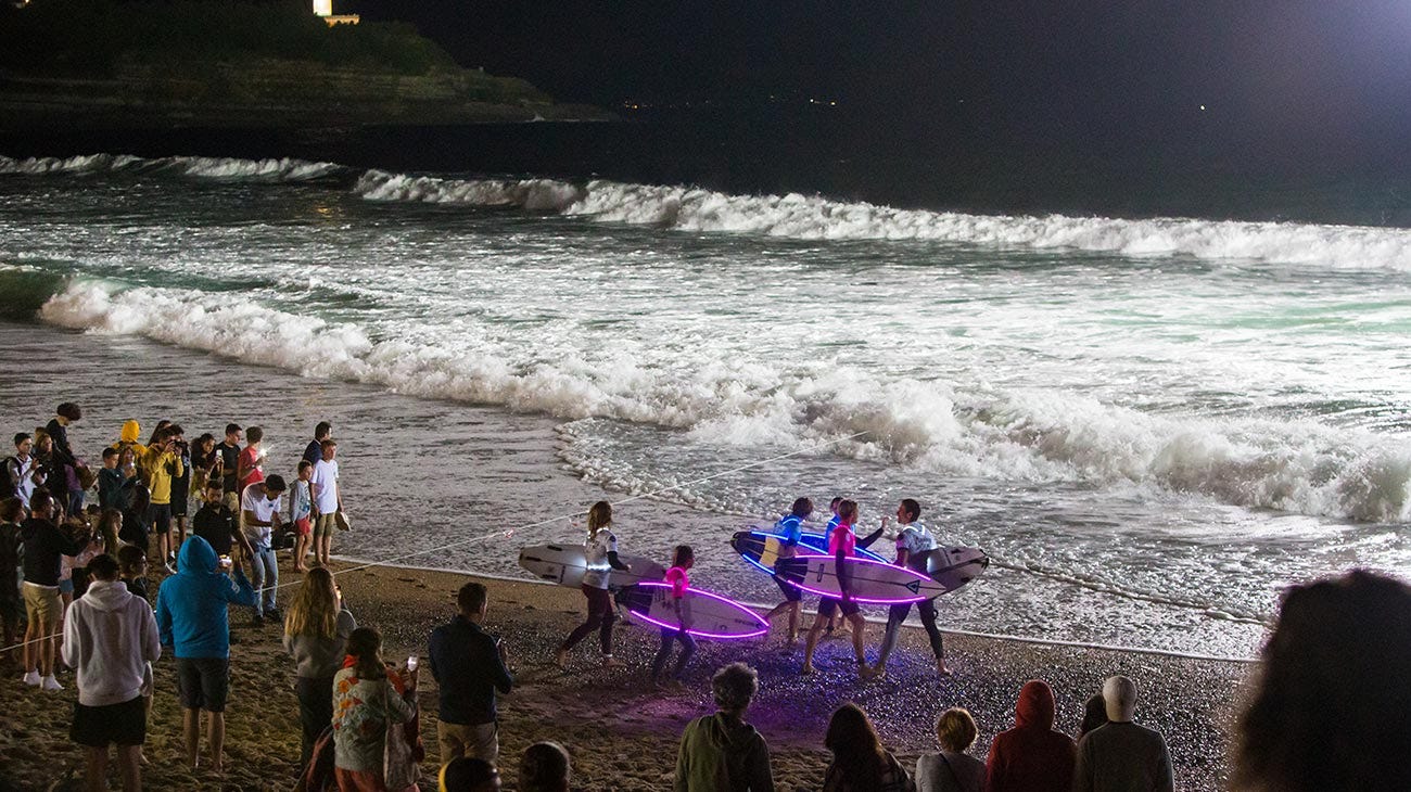Night Surfing Returns to Anglet with Caraïbos Surf de Nuit Anglet presented by Rip Curl