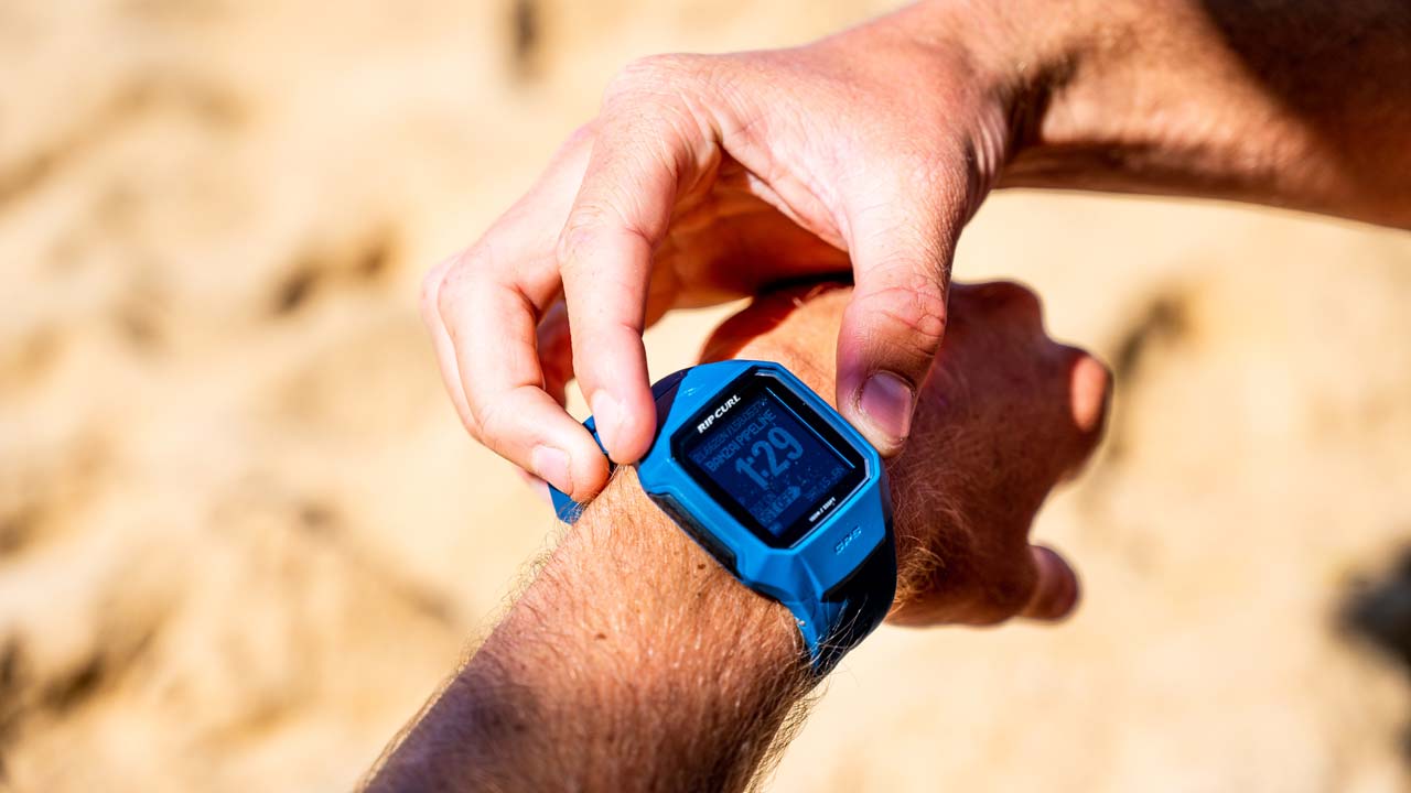 Close up image of the Search GPS 2 Watch on a wrist.