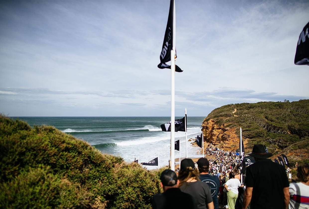Bells Beach Line Up