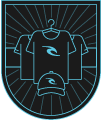 Badge of Rip Curl merchandise