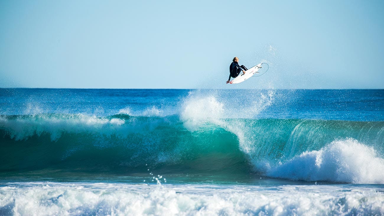 Jacob Willcox getting an air in WA