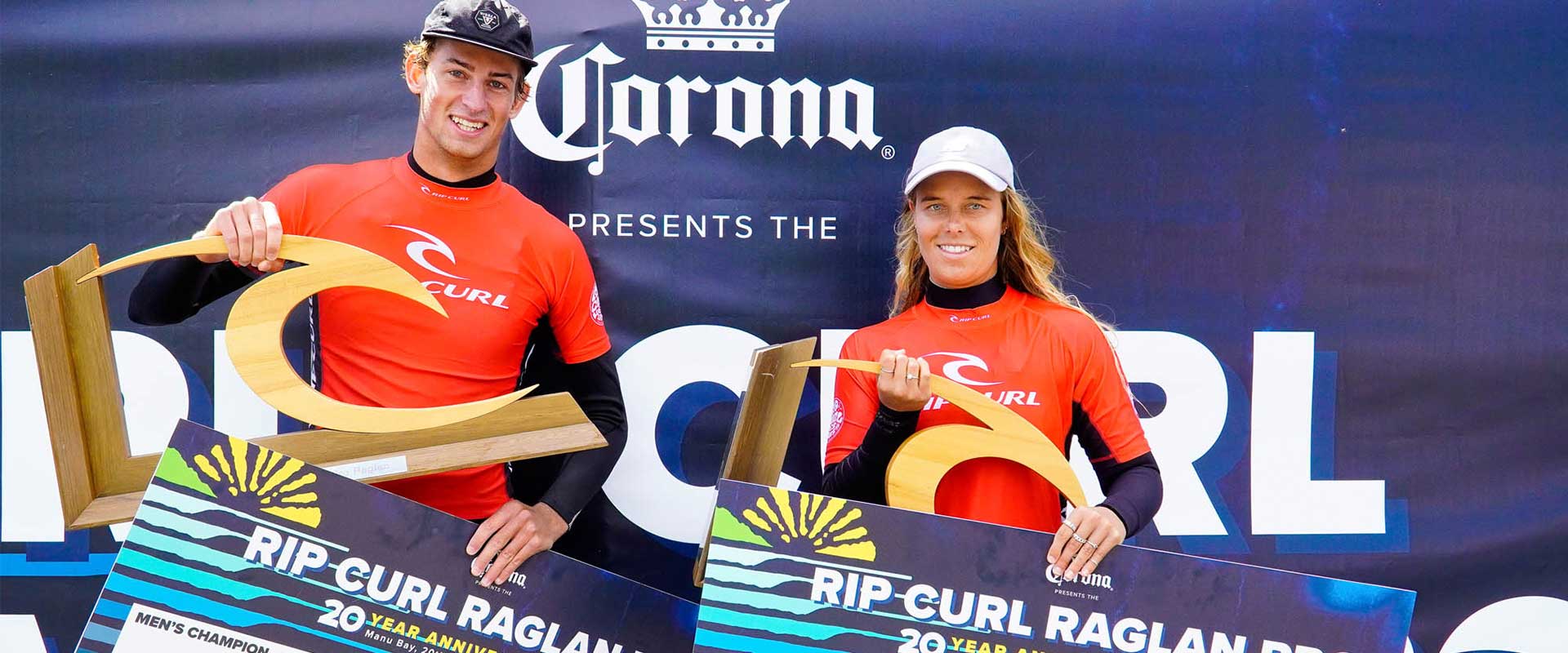 Winners of the Rip Curl Raglan Pro 2021