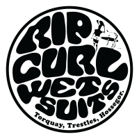 Printed Vinyl Rip Curl Wet Suits Logo - Rip Curl Png,Ripcurl Logo