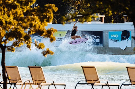 Bethany Hamilton Surfing for Rip Curl