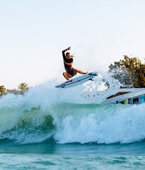 Bethany Hamilton Surfing for Rip Curl