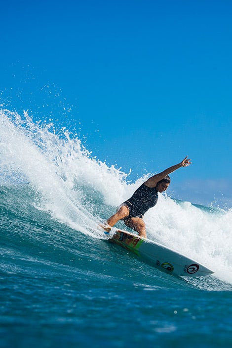 Brisa Hennessy In Rip Curl Wetsuit