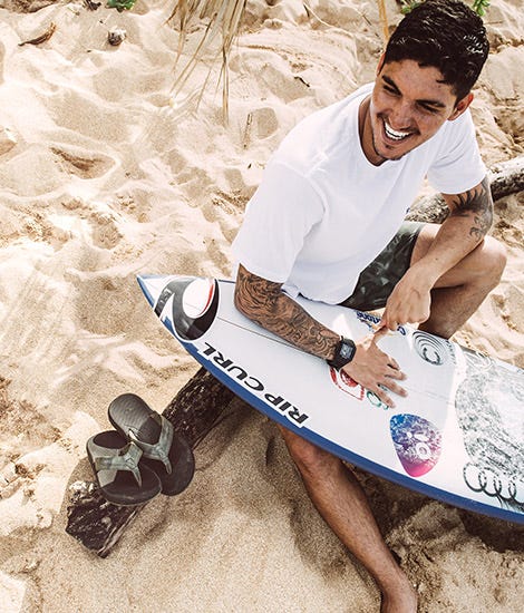 Gabriel Medina Before a surf