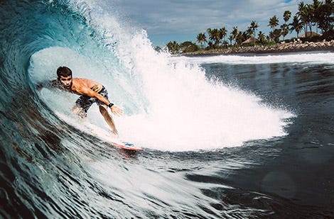 Mason Ho getting barrelled