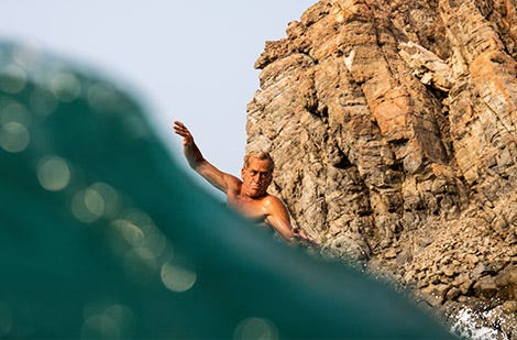 Tom Curren surfing for Rip Curl