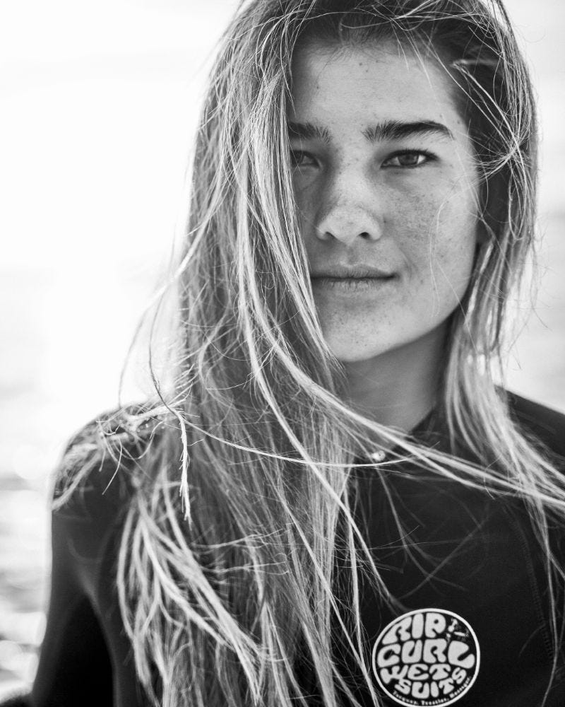 Rip Curl team surfer, Brisa Hennessy